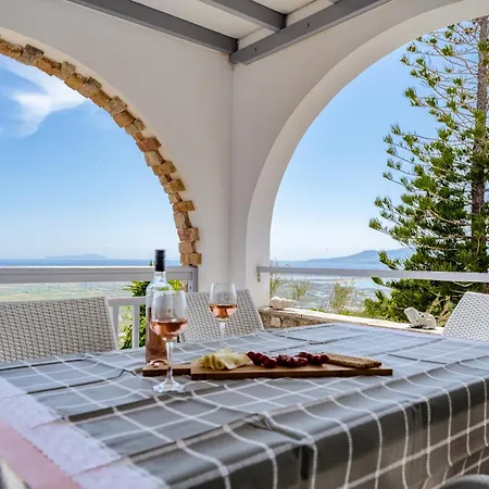 7days I Panoramic Sea View דירה Agkidia